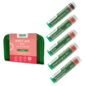 Ollokit First Aid - 5 homeopathic remedies